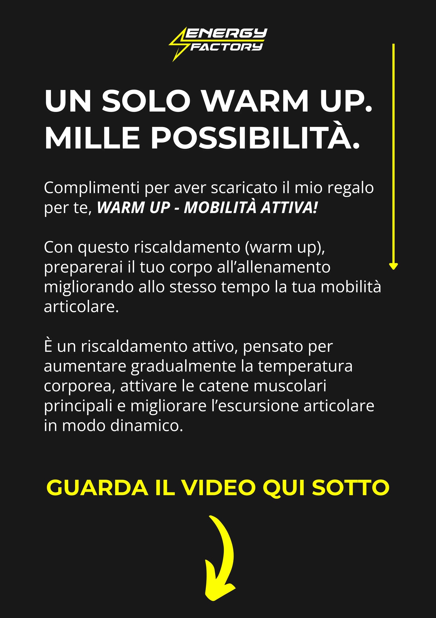 WARM-UP – MOBILITÀ ATTIVA - BRESOS Program