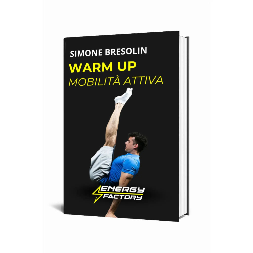 Copertina WARM-UP – MOBILITÀ ATTIVA di Simone Bresolin, che mostra un riscaldamento dinamico.